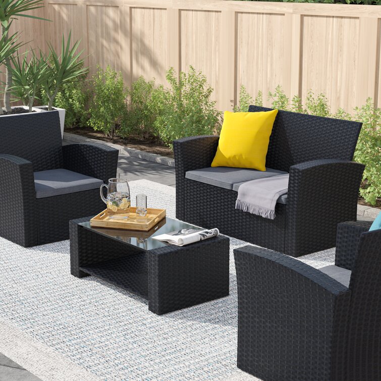 Wayfair resin wicker patio furniture new arrivals